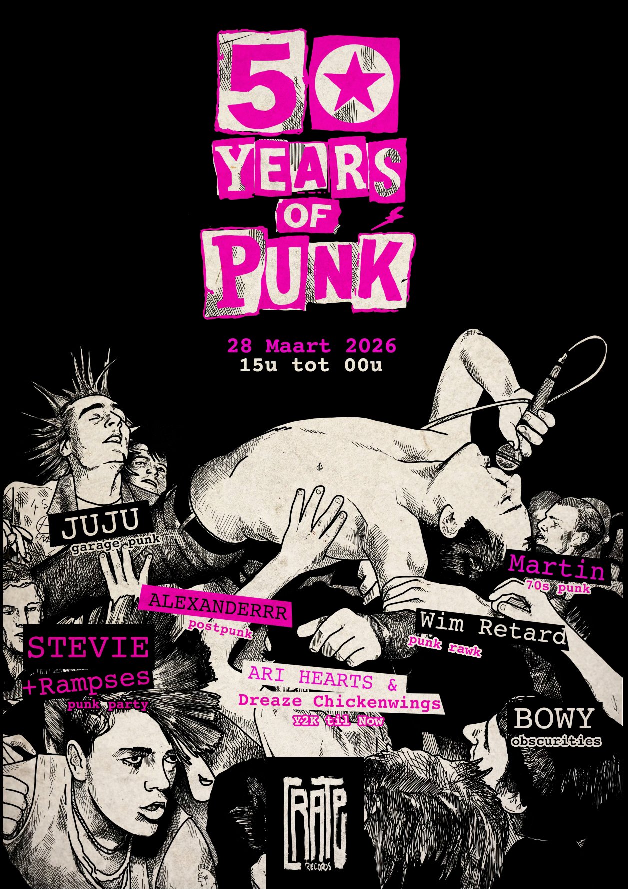 50 years of PUNK-shizzle : “a re-enactment of mutated corpse